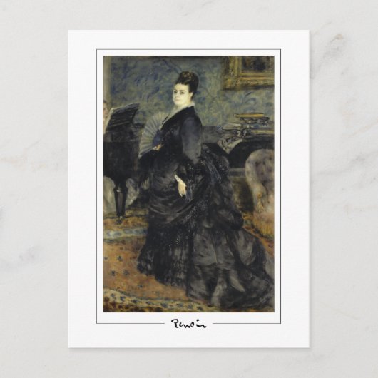 Pierre-Auguste Renoir #15-3 - Kunstmatig Briefkaar Briefkaart (Voorkant)