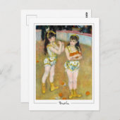 Pierre-Auguste Renoir #19-3 - Kunstmatig Briefkaar Briefkaart (Voorkant / Achterkant)