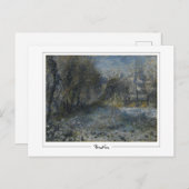 Pierre-Auguste Renoir #20-3 - Kunstmatig Briefkaar Briefkaart (Voorkant / Achterkant)