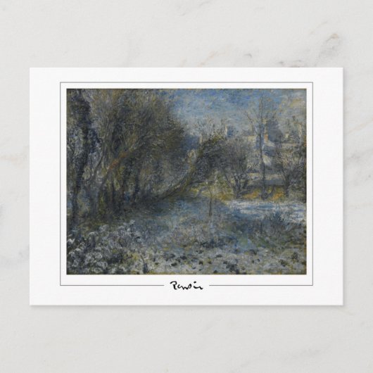 Pierre-Auguste Renoir #20-3 - Kunstmatig Briefkaar Briefkaart (Voorkant)