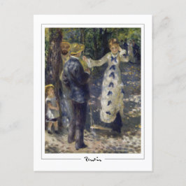Pierre-Auguste Renoir #21-3 - Kunstmatig Briefkaar Briefkaart
