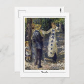 Pierre-Auguste Renoir #21-3 - Kunstmatig Briefkaar Briefkaart (Voorkant / Achterkant)