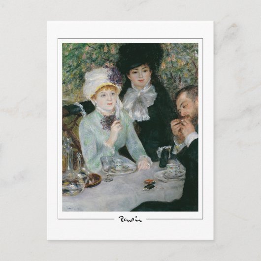 Pierre-Auguste Renoir #22-3 - Kunstmatig Briefkaar Briefkaart (Voorkant)