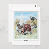Pierre-Auguste Renoir #24-3 - Kunstmatig Briefkaar Briefkaart (Voorkant / Achterkant)