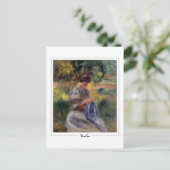 Pierre-Auguste Renoir #360-2 - Kunstmatig Briefkaa Briefkaart (Staand voorkant)