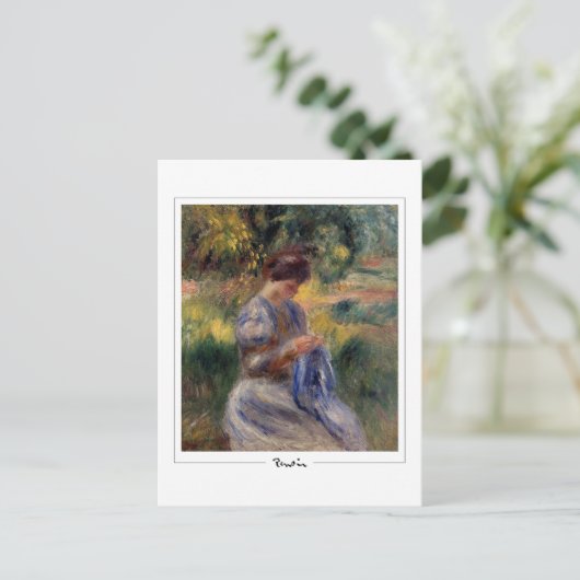 Pierre-Auguste Renoir #360-2 - Kunstmatig Briefkaa Briefkaart (Staand voorkant)