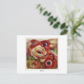 Pierre-Auguste Renoir #474-3 - Kunstmatig Briefkaa Briefkaart (Staand voorkant)