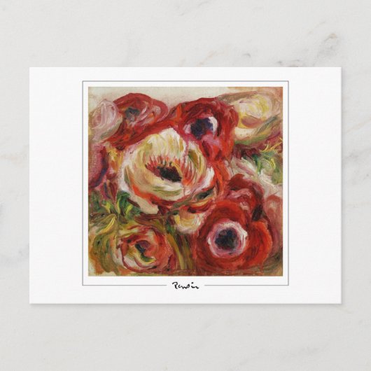 Pierre-Auguste Renoir #474-3 - Kunstmatig Briefkaa Briefkaart (Voorkant)