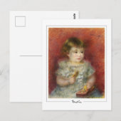 Pierre-Auguste Renoir #503-2 - Kunstmatig Briefkaa Briefkaart (Voorkant / Achterkant)