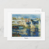 Pierre-Auguste Renoir #563-3 - Kunstmatig Briefkaa Briefkaart (Voorkant / Achterkant)