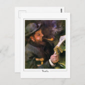 Pierre-Auguste Renoir #587-2 - Kunstmatig Briefkaa Briefkaart (Voorkant / Achterkant)