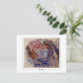 Pierre-Auguste Renoir #601-3 - Kunstmatig Briefkaa Briefkaart (Staand voorkant)
