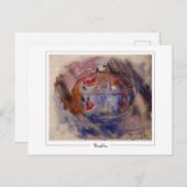 Pierre-Auguste Renoir #601-3 - Kunstmatig Briefkaa Briefkaart (Voorkant / Achterkant)