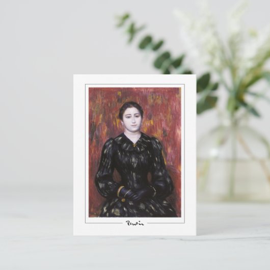 Pierre-Auguste Renoir #8-3 - Kunstmatig Briefkaart (Staand voorkant)