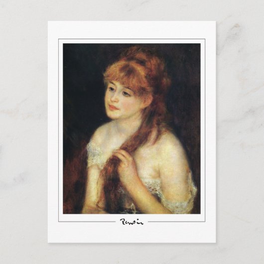 Pierre-Auguste Renoir #99-3 - Kunstmatig Briefkaar Briefkaart (Voorkant)