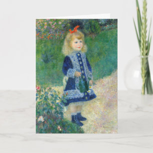 Pierre-Auguste Renoir - A Girl with a Watering Can Kaart