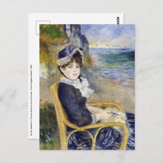 Pierre-Auguste Renoir - Aan de kust Briefkaart (Voorkant / Achterkant)