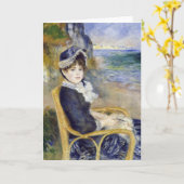 Pierre-Auguste Renoir - Aan de kust Kaart (Gele Bloem)
