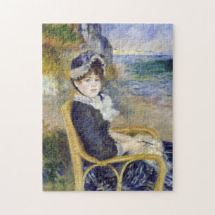 Pierre-Auguste Renoir - Aan de kust Legpuzzel