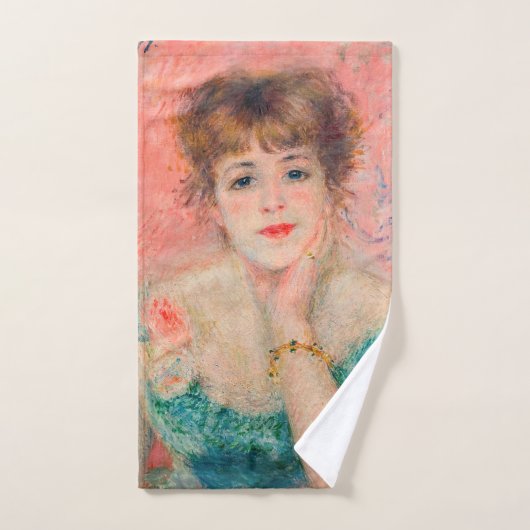 Pierre-Auguste Renoir - Actress Jeanne Samary Bad Handdoek (Handdoek)