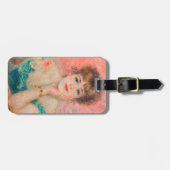 Pierre-Auguste Renoir - Actress Jeanne Samary Bagagelabel (Voorkant horizontaal)