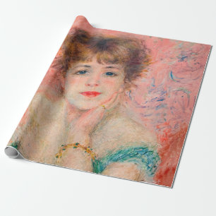 Pierre-Auguste Renoir - Actress Jeanne Samary Cadeaupapier