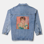 Pierre-Auguste Renoir - Actress Jeanne Samary Denim Jacket (Achterkant)