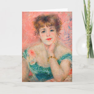 Pierre-Auguste Renoir - Actress Jeanne Samary Kaart