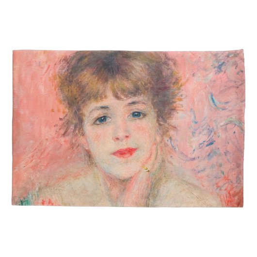 Pierre-Auguste Renoir - Actress Jeanne Samary Kussensloop (Achterkant)