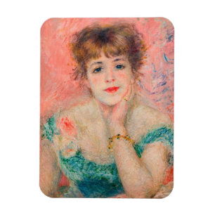 Pierre-Auguste Renoir - Actress Jeanne Samary Magneet