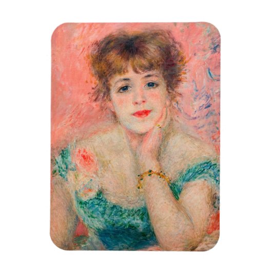 Pierre-Auguste Renoir - Actress Jeanne Samary Magneet (Verticaal)