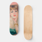 Pierre-Auguste Renoir - Actress Jeanne Samary Persoonlijk Skateboard (Voorkant)