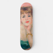Pierre-Auguste Renoir - Actress Jeanne Samary Persoonlijk Skateboard (Voorkant)