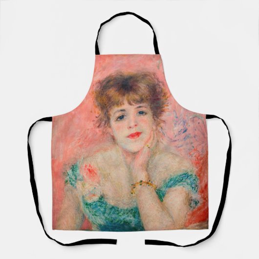 Pierre-Auguste Renoir - Actress Jeanne Samary Schort (Voorkant)