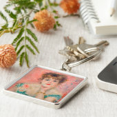 Pierre-Auguste Renoir - Actress Jeanne Samary Sleutelhanger (Zijkant)