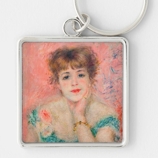 Pierre-Auguste Renoir - Actress Jeanne Samary Sleutelhanger (Voorkant)