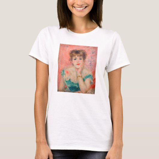 Pierre-Auguste Renoir - Actress Jeanne Samary T-shirt (Voorkant)