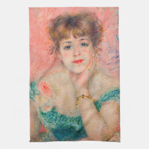 Pierre-Auguste Renoir - Actress Jeanne Samary Theedoek