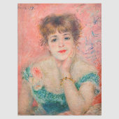 Pierre-Auguste Renoir - Actress Jeanne Samary Tissuepapier