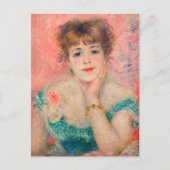 Pierre-Auguste Renoir - Actrice Jeanne Samary Briefkaart (Voorkant)