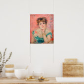Pierre-Auguste Renoir - Actrice Jeanne Samary Poster (Keuken)