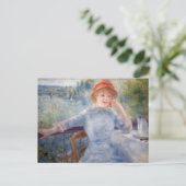 Pierre Auguste Renoir - Alphonsine Fournaise Briefkaart (Staand voorkant)