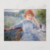 Pierre Auguste Renoir - Alphonsine Fournaise Briefkaart (Voorkant)