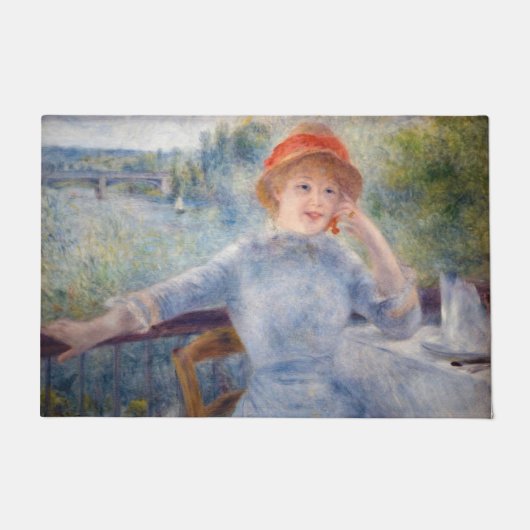 Pierre Auguste Renoir - Alphonsine Fournaise Deurmat (Voorkant)