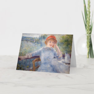Pierre Auguste Renoir - Alphonsine Fournaise Kaart