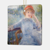 Pierre Auguste Renoir - Alphonsine Fournaise Keramisch Ornament (Links)