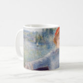 Pierre Auguste Renoir - Alphonsine Fournaise Koffiemok (Voorkant links)