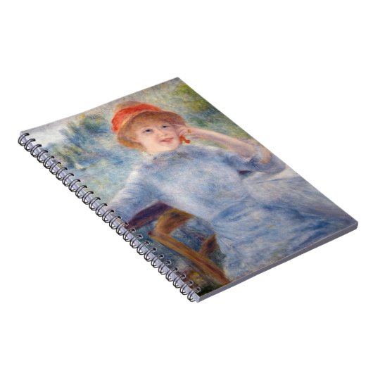 Pierre Auguste Renoir - Alphonsine Fournaise Notitieboek (Rechterzijde)