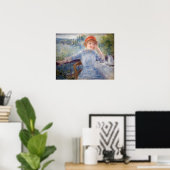 Pierre Auguste Renoir - Alphonsine Fournaise Poster (Thuiskantoor)