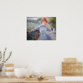 Pierre Auguste Renoir - Alphonsine Fournaise Poster (Keuken)